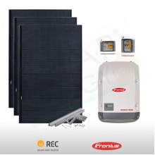 KIT FOTOVOLTAICO 10.1 KW REC – FRONIUS (COMPLETO)