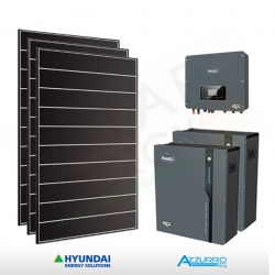 KIT FOTOVOLTAICO 6.3 KW HYUNDAI – ZCS CON ACCUMULO DA 10 KWH