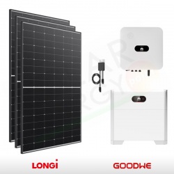 KIT FOTOVOLTAICO 6.1 KW LONGI SOLAR – HUAWEI CON ACCUMULO 5 KWH