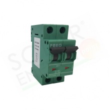 INTERRUTTORE AUTOMATICO MAGNETOTERMICO CC 20A 2P 800VDC 