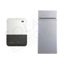 KIT ACCUMULO SMA LG – INVERTER SB STORAGE 6 KW E BATTERIA RESU PRIME 16 KWH