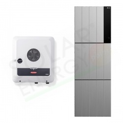 KIT ACCUMULO FRONIUS LG – INVERTER SYMO 8 KW E BATTERIA RESU FLEX 8.6 KWH
