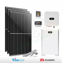 KIT FOTOVOLTAICO 5 KW TRINA – HUAWEI CON ACCUMULO 10 KWH (COMPLETO)