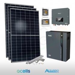 KIT FOTOVOLTAICO 2.9 KW QCELLS – ZCS CON ACCUMULO 5 KWH (COMPLETO)