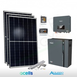 KIT FOTOVOLTAICO 2.9 KW QCELLS – ZCS CON ACCUMULO 5 KWH (COMPLETO)