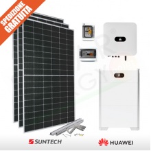 KIT FOTOVOLTAICO 6.5 KW SUNTECH POWER – HUAWEI CON ACCUMULO 10 KWH (COMPLETO)