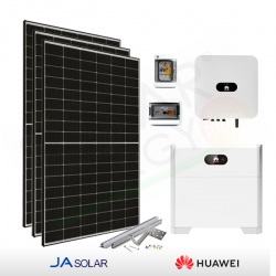 KIT FOTOVOLTAICO 4.1 KW JA SOLAR – HUAWEI CON ACCUMULO 5 KWH (COMPLETO)