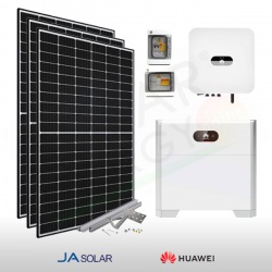 KIT FOTOVOLTAICO 4.1 KW JA SOLAR – HUAWEI CON ACCUMULO 5 KWH (COMPLETO)