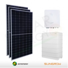 KIT FOTOVOLTAICO 10.1 KW ASTRONERGY – SUNGROW CON ACCUMULO 16 KWH
