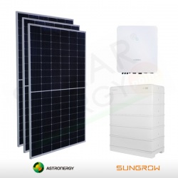 KIT FOTOVOLTAICO 10.1 KW ASTRONERGY – SUNGROW CON ACCUMULO 16 KWH