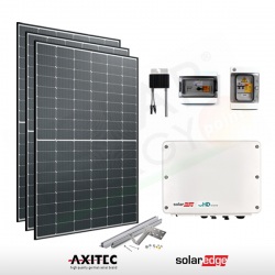 KIT FOTOVOLTAICO 6.3 KW AXITEC ENERGY – SOLAREDGE (COMPLETO)