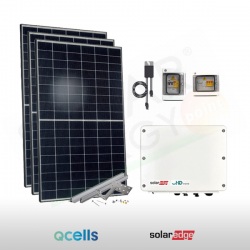 KIT FOTOVOLTAICO 6.1 KW QCELLS – SOLAREDGE (COMPLETO)