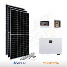 KIT FOTOVOLTAICO 4.4 KW JA SOLAR – SUNGROW PREDISPOSTO PER ACCUMULO (COMPLETO)