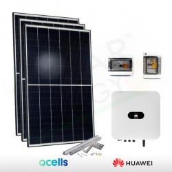 KIT FOTOVOLTAICO 6.2 KW QCELLS – HUAWEI PREDISPOSTO PER ACCUMULO (COMPLETO)