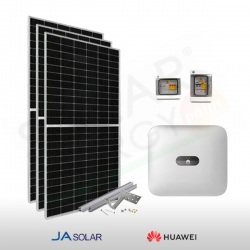 KIT FOTOVOLTAICO 8 kW JA SOLAR – HUAWEI PREDISPOSTO PER ACCUMULO (COMPLETO)