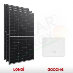 KIT FOTOVOLTAICO 3.4 KW LONGI SOLAR – GOODWE PREDISPOSTO PER ACCUMULO