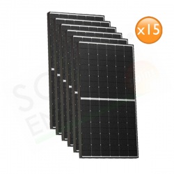 SET 15 MODULI FOTOVOLTAICI MEYER BURGER WHITE 395 MONOCRISTALLINI 395 W – TOT. 5.9 KW
