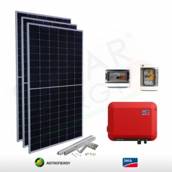 KIT FOTOVOLTAICO 1.6 KW ASTRONERGY – SMA (COMPLETO)