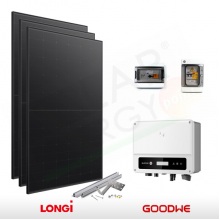 KIT FOTOVOLTAICO 3.2 KW LONGI SOLAR – GOODWE (COMPLETO)