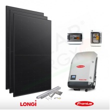 KIT FOTOVOLTAICO 3.2 KW LONGI SOLAR – FRONIUS (COMPLETO)