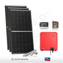 KIT FOTOVOLTAICO 6 KW MEYER BURGER – SMA (COMPLETO)