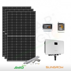 KIT FOTOVOLTAICO 6.6 KW JINKO SOLAR – SUNGROW (COMPLETO)