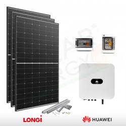 KIT FOTOVOLTAICO 6.6 KW LONGI SOLAR – HUAWEI PREDISPOSTO PER ACCUMULO (COMPLETO)