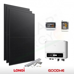KIT FOTOVOLTAICO 1.6 KW LONGI – GOODWE (COMPLETO)
