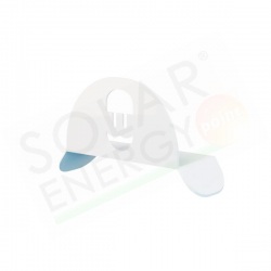 WALLBOX POWER - SUPPORTO PER CAVO A PARETE BIANCO