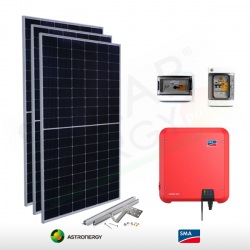 KIT FOTOVOLTAICO 4.1 KW ASTRONERGY – SMA (COMPLETO)