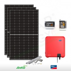 KIT FOTOVOLTAICO 5.3 KW JINKO SOLAR – SMA (COMPLETO)