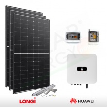KIT FOTOVOLTAICO 2.2 KW LONGI SOLAR – HUAWEI PREDISPOSTO PER ACCUMULO (COMPLETO)