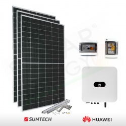 KIT FOTOVOLTAICO 4.2 KW SUNTECH POWER – HUAWEI PREDISPOSTO PER ACCUMULO (COMPLETO)