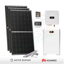 KIT FOTOVOLTAICO 6 KW MEYER BURGER – HUAWEI CON ACCUMULO 10 KWH (COMPLETO)