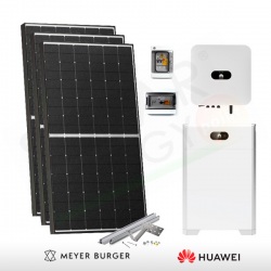 KIT FOTOVOLTAICO 6 KW MEYER BURGER – HUAWEI CON ACCUMULO 10 KWH (COMPLETO)