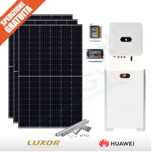KIT FOTOVOLTAICO 6.3 KW LUXOR SOLAR – HUAWEI CON ACCUMULO 10 KWH (COMPLETO)