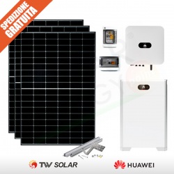 KIT FOTOVOLTAICO 6.4 KW TONGWEI SOLAR – HUAWEI CON ACCUMULO 10 KWH (COMPLETO)
