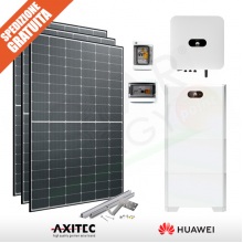KIT FOTOVOLTAICO 6.4 KW AXITEC ENERGY – HUAWEI CON ACCUMULO 15 KWH (COMPLETO)