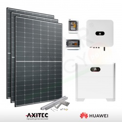 KIT FOTOVOLTAICO 4 KW AXITEC ENERGY – HUAWEI CON ACCUMULO 5 KWH (COMPLETO)