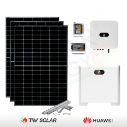 KIT FOTOVOLTAICO 5.1 KW TONGWEI SOLAR – HUAWEI CON ACCUMULO 5 KWH (COMPLETO)