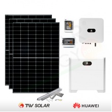 KIT FOTOVOLTAICO 5.1 KW TONGWEI SOLAR – HUAWEI CON ACCUMULO 5 KWH (COMPLETO)
