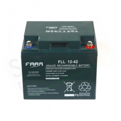 FAAM FLL12-42 – BATTERIA SOLARE ERMETICA AGM 42AH 12V