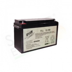 FAAM FLL12-100 – BATTERIA SOLARE ERMETICA AGM 100AH 12V