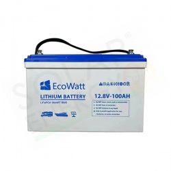 ULTIMATRON FRANCE ECO12-100 – BATTERIA SOLARE AL LITIO CON BMS 100AH 12V