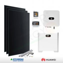 KIT FOTOVOLTAICO 4.9 KW HYUNDAI – HUAWEI CON ACCUMULO DA 5 KWH (COMPLETO)