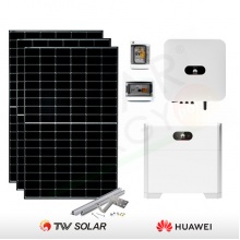 KIT FOTOVOLTAICO 3.4 KW TONGWEI – HUAWEI CON ACCUMULO DA 5 KWH (COMPLETO)