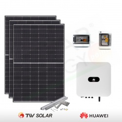 KIT FOTOVOLTAICO 3.4 KW TONGWEI – HUAWEI PREDISPOSTO PER ACCUMULO (COMPLETO)