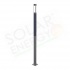 WESTERN CO KIT LAMPIONE FOTOVOLTAICO ALL IN ONE GIOTTO ARM - MODULO FOTOVOLTAICO CIRCOLARE 240 W BATTERIA 42AH
