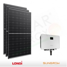 KIT FOTOVOLTAICO 2.1 KW LONGI SOLAR – SUNGROW