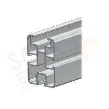 PROFILO IN ALLUMINIO LONGHERONE 45X65 MM BARRA DA 3.15 M